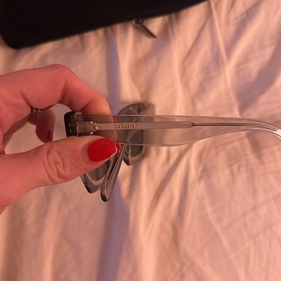 clear celine cat eye sunglasses - Picture 3 of 4